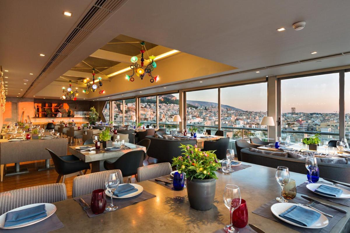 Radisson Blu Park Hotel Atene Esterno foto The Sky Bar