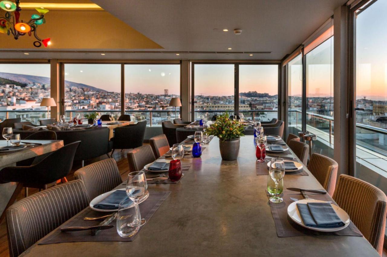 Radisson Blu Park Hotel Atene Esterno foto The restaurant